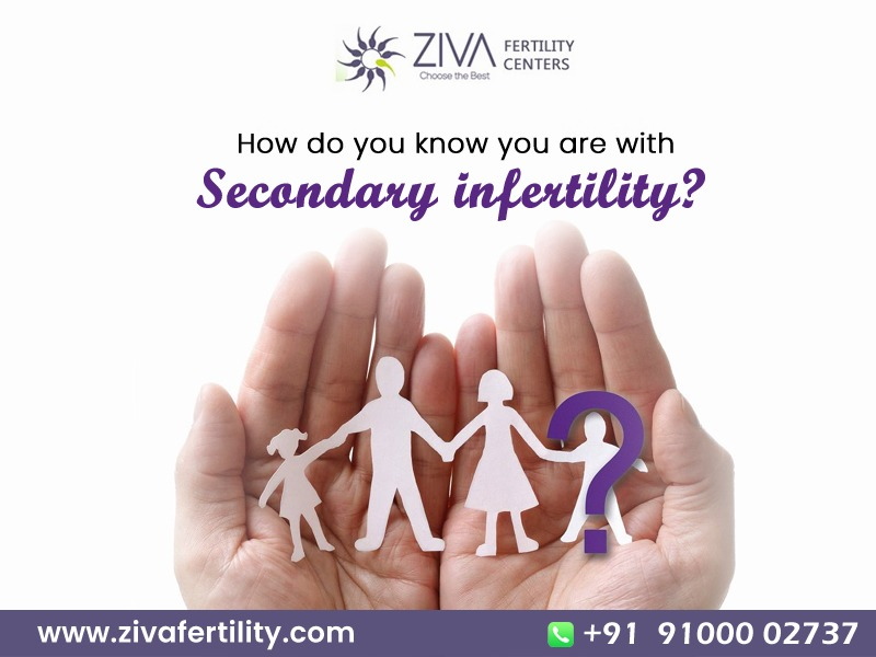 How do you know you are with secondary infertility