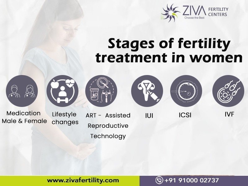 Read more about the article Stages of fertility treatment in women